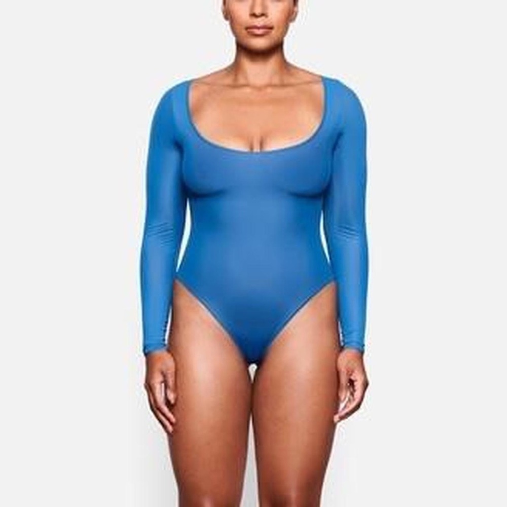 SKIMS Jelly Sheer Long Sleeve Bodysuit